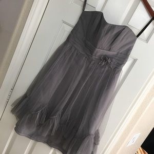 Grey Mesh dress